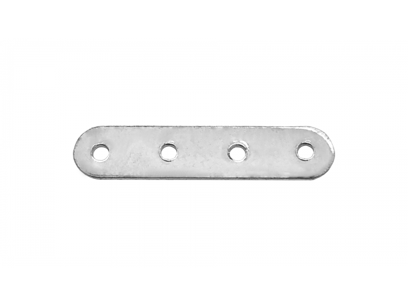 Silver 925 4 - HOLE SPACER, 19mm LONG 