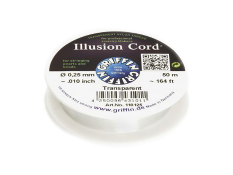 GRIFFIN ILLUSION CORD 0.25mm (0.010"), 50 mtrs roll