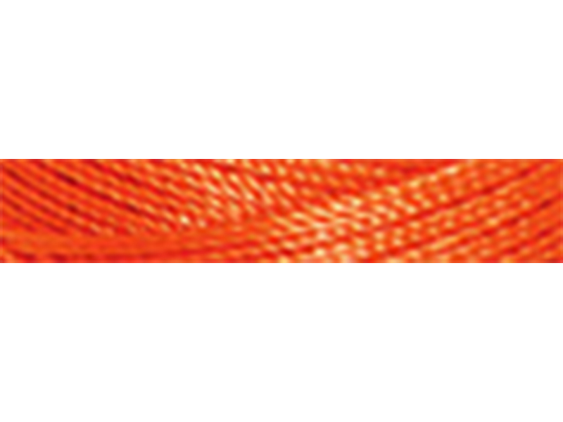 GRIFFIN Jewellery Nylon Cord on Spool, ORANGE JN4 0.5mm X 400mtrs