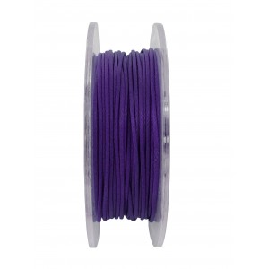 GRIFFIN WAXED COTTON CORD REEL, AMETHYST, 1.0mm x 20 mtrs