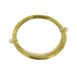 1.5MM NON TARNISH BRASS WIRE COIL -1.753 METERS 