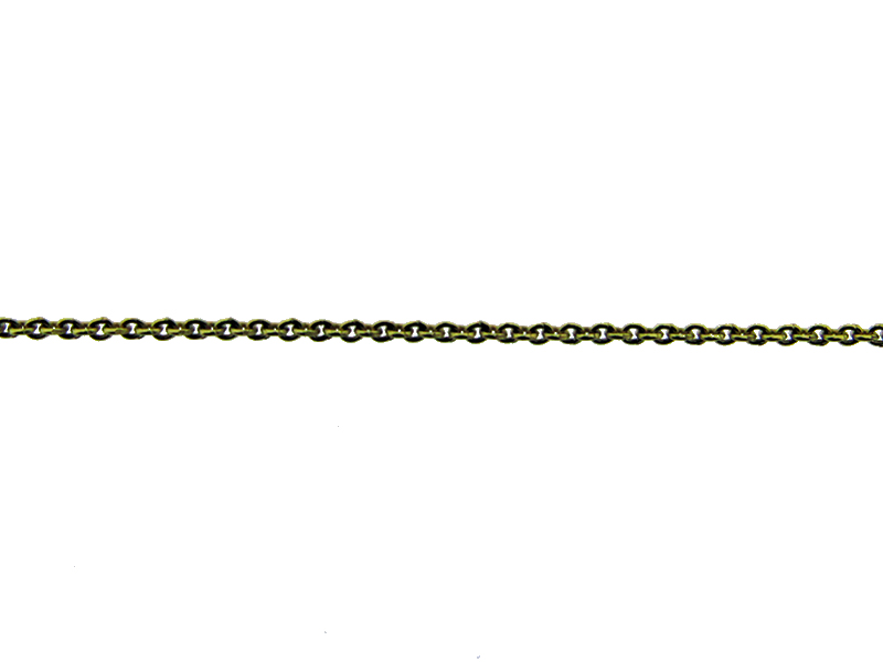 Brass Trace Chain - 1.5mm x 2mm