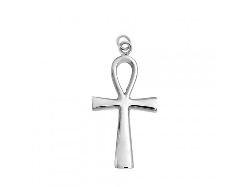 Sterling Silver 925 Ankh Pendant