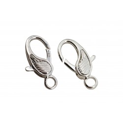 SILVER 925 16mm Fancy Lobster Claw  