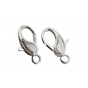 SILVER 925 16mm Fancy Lobster Claw  