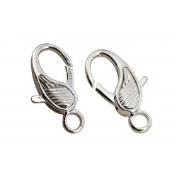 SLIVER 925 20mm Fancy Lobster Claw  