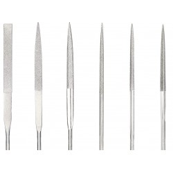 Precision Needle Files Set 6pcs cut 2 (medium)