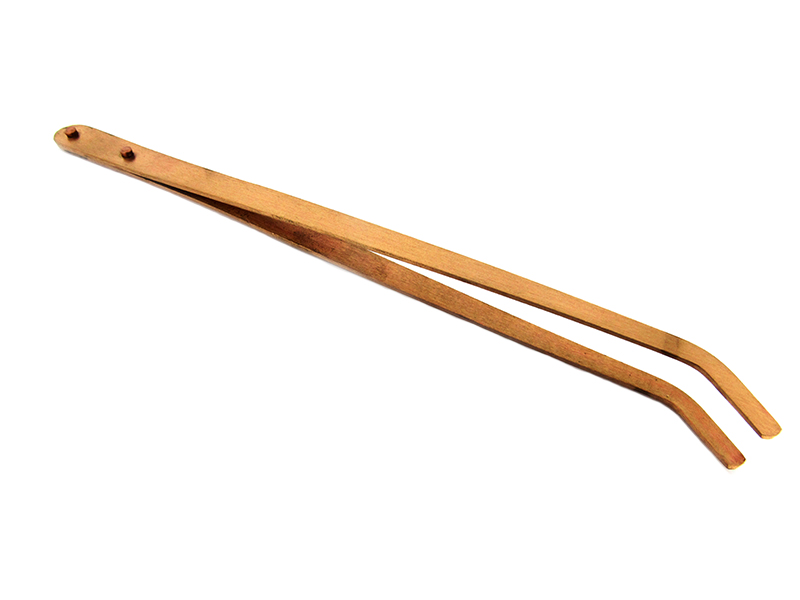 Curved Copper Tongs, Tweezers