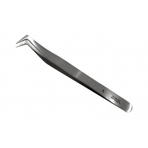 STAINLESS STEEL FINE-POINT TWEEZERS, ANTI-MAGNETIC (NO. 6)  TWE1001-6