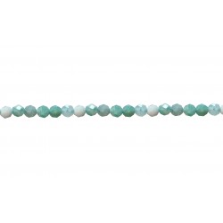 Amazonite Faceted Beads - 2mm