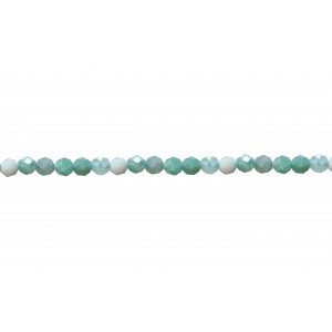 Amazonite Faceted Beads - 2mm