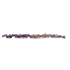 amethyst flat briolette beads