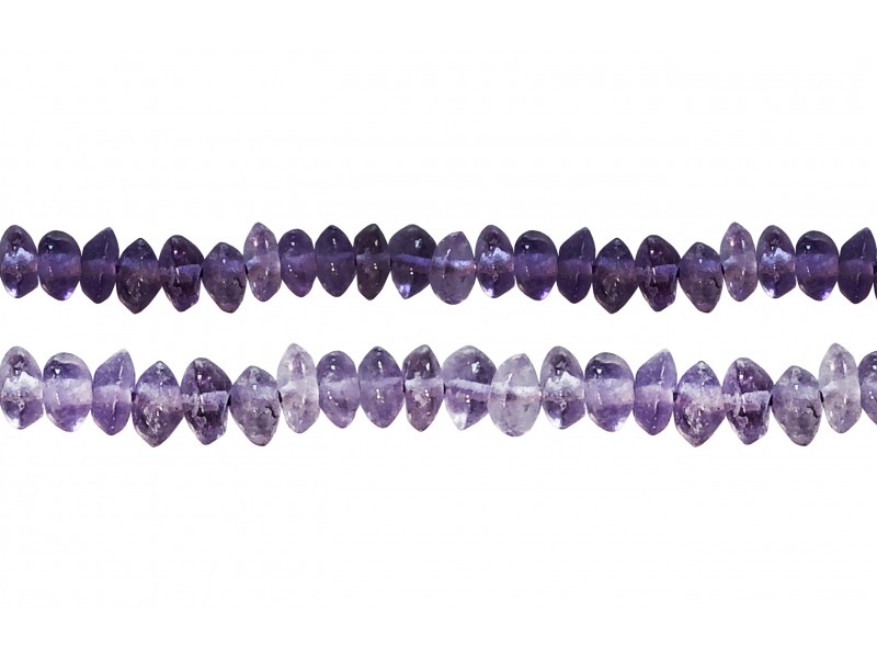 Amethyst Button Beads