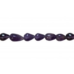 Amethyst Drop Beads