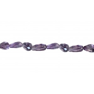 amethyst mixed shape faceted beads