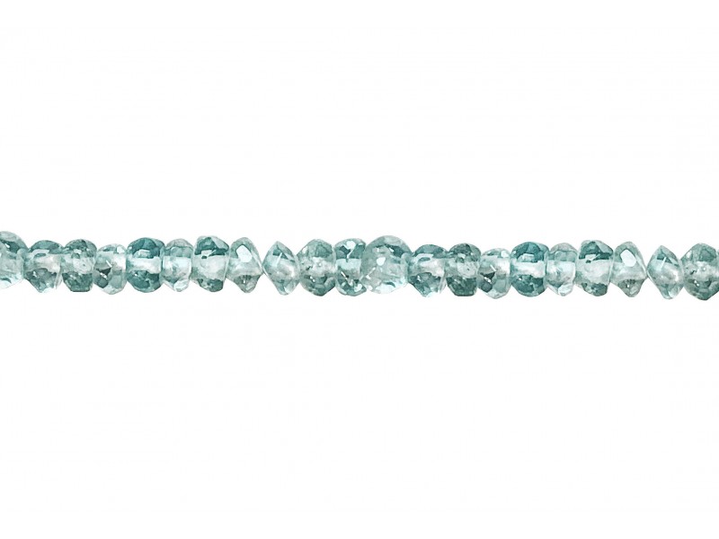 Apatite Faceted Round Beads