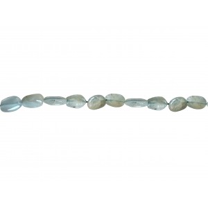Aquamarine Oval Beads                      