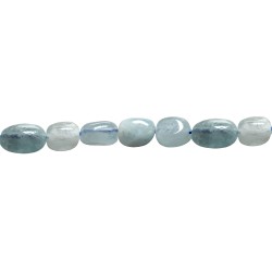 Aquamarine Tumble Beads             