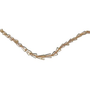 Citrine triangle beads                       