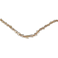 Citrine triangle beads                       
