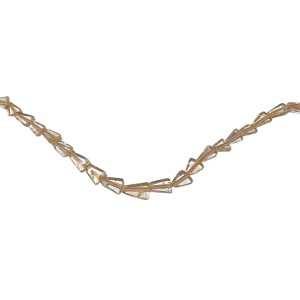 Citrine triangle beads                       