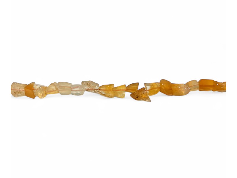 Citrine Rough Beads 8mm Polished
