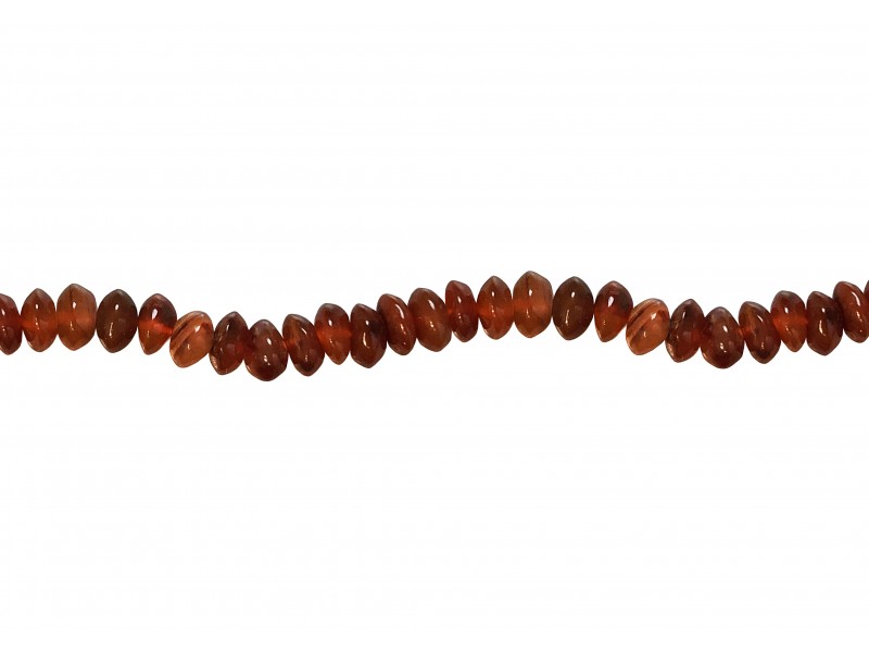 Carnelian Button Beads approx 4mm