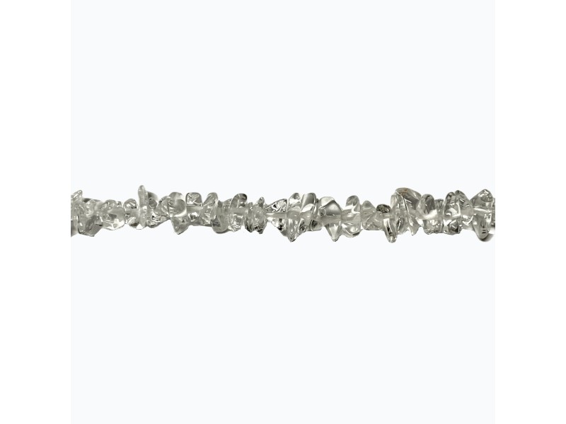 rock crystal chip beads