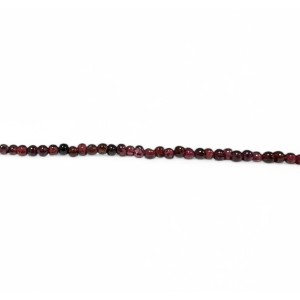 Garnet Round Beads 3mm