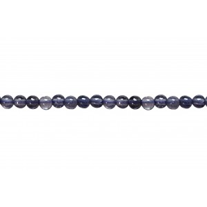 Iolite Round  Beads, 2 mm                          