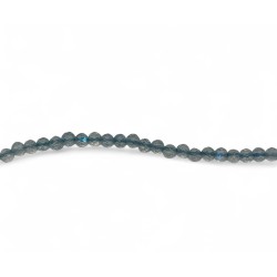 labradorite round faceted beads 2mm