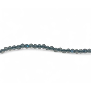 labradorite round faceted beads 2mm
