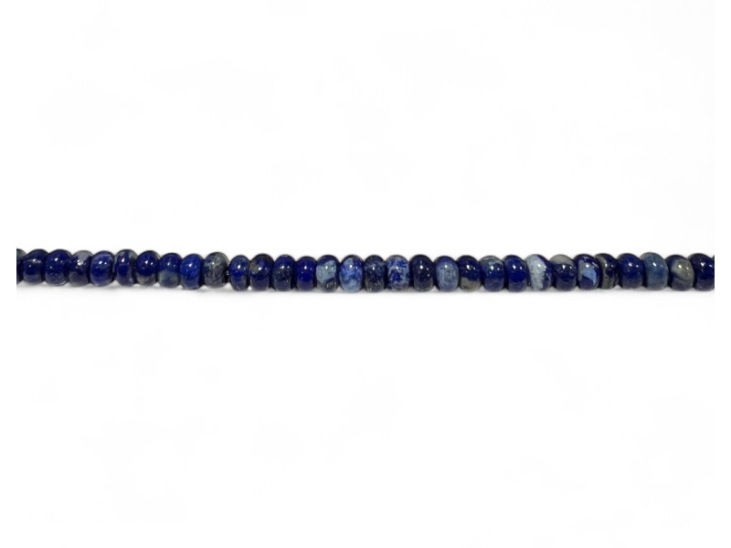 Lapis Button Beads 6mm