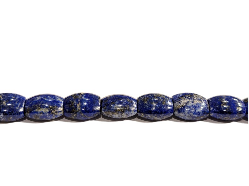 lapis chicklet beads 14mmx15mm