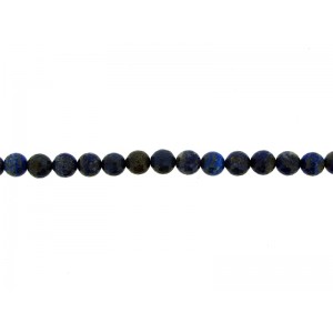 Lapis Lazuli Faceted Round Beads 6mm