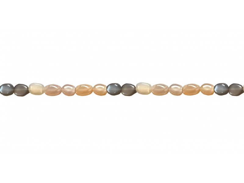 Moonstone Multi Color Oval Beads                 