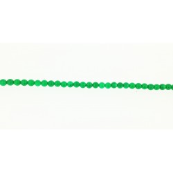 Onyx Green Round Beads, 6 mm