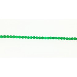 Onyx Green Round Beads, 6 mm