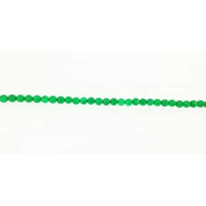 Onyx Green Round Beads, 6 mm