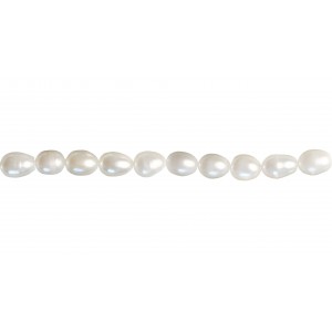 Pearl Sujani White Beads