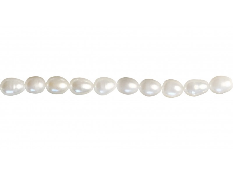 Pearl Sujani White Beads