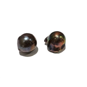 Pearl Black XL Baroque Bead Singles