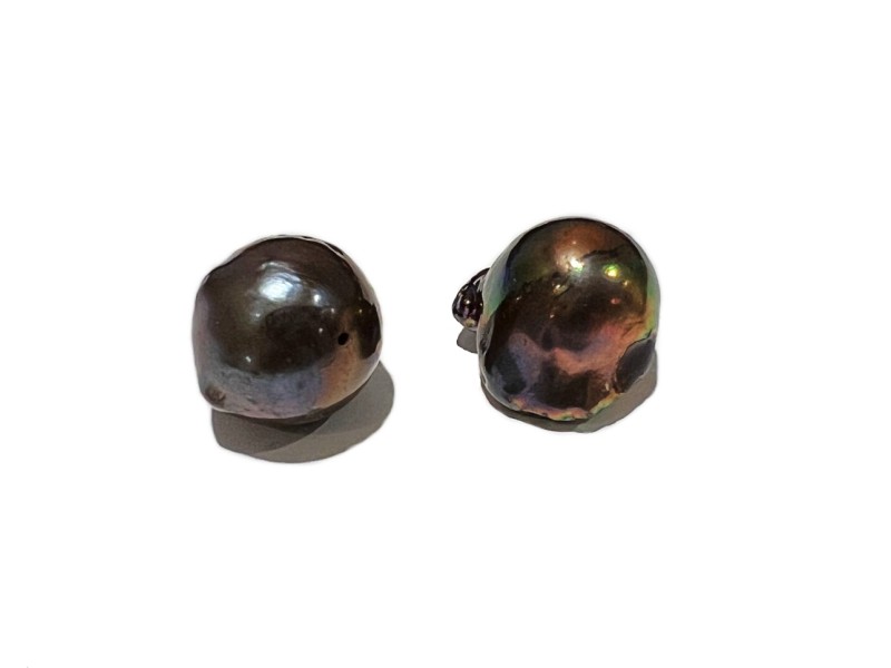 Pearl Black XL Baroque Bead Singles