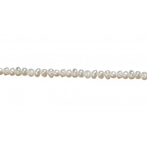 pearl strings white 2-2.5mm irregular