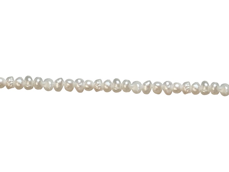 pearl strings white 2-2.5mm irregular