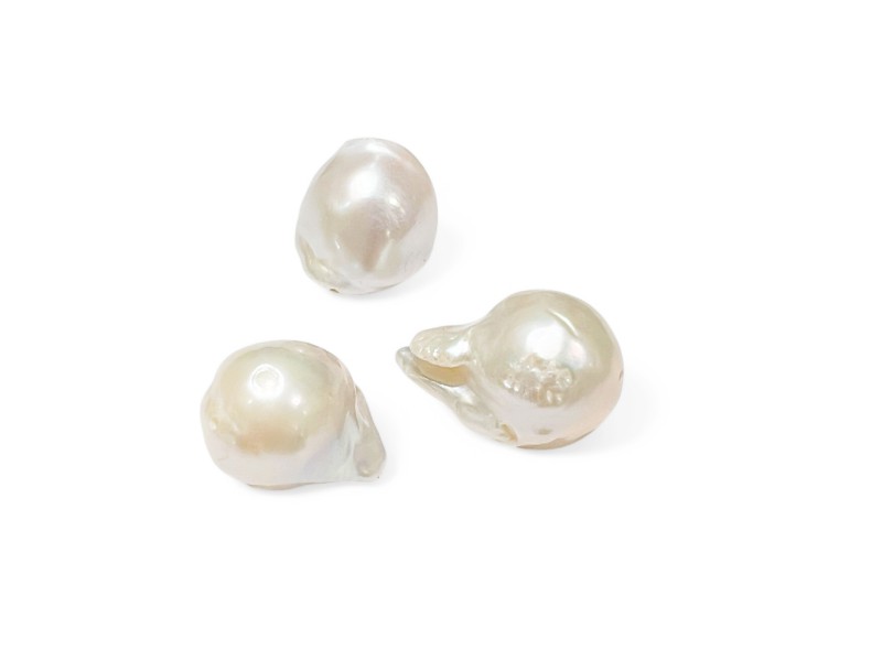 pearls baroque small singles 15mm