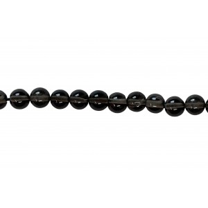 Smoky Quartz Round Beads - 6 mm