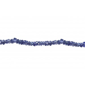 Tanzanite Faceted Beads - 3mm