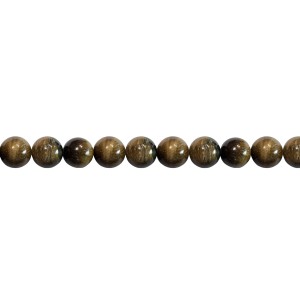 Tiger Eye Round Beads - 8 mm 