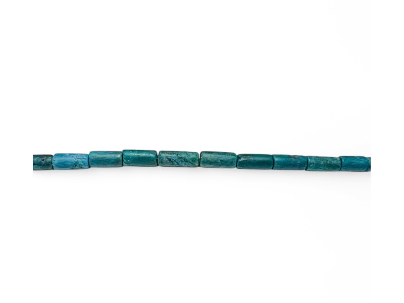 turquoise tube beads approx 5x10mm